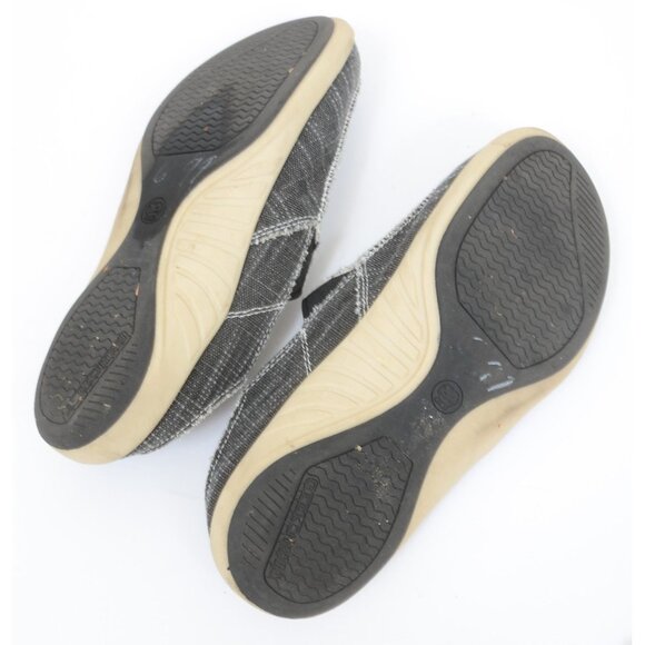 Gecko Man Mens 12 Slip On Canvas Loafers Arch Support Orthopedic Boat Shoes - Picture 9 of 11